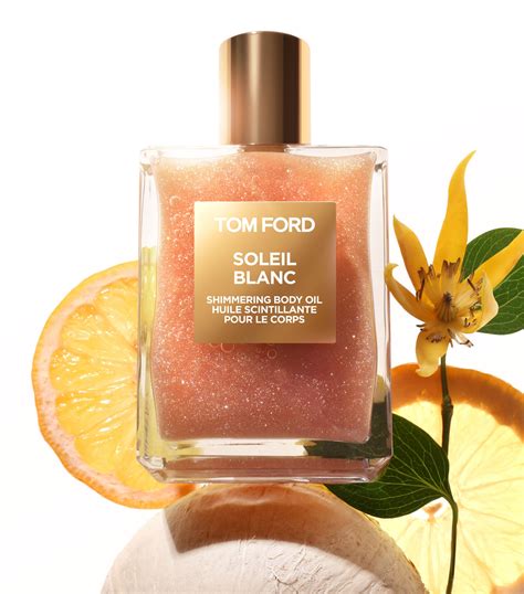 soleil blanc shimmering body oil tom ford|tom ford soleil look set.